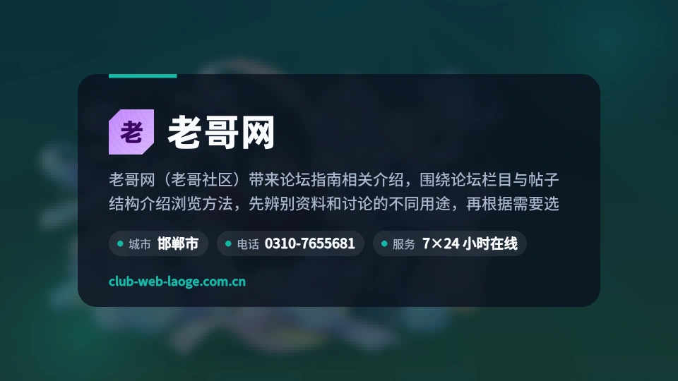 老哥网印象